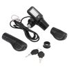 Electric Bike Throttle Grip Set with LCD Panel for 22.5mm Handlebars