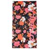 O´NEILL Mix & Match Seacoast Towel Black Flowers