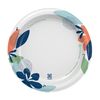 Dixie Paper Plates, 8 1/2 inch, Dinner Size Printed Disposable Plate, 90 Count