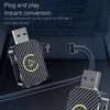 2025 Wireless Carplay Adapter Android Auto Adapter USB Car Dongle Connect Box_