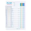 PillMap Visual Pill Planner for Medication, Supplements, and Vitamins Management Guide for Pill Box Organizer Containers, Pill Map