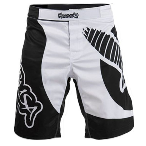 Muay Thai Trunks Boxing Pants Black Dragon Eagle Subtitle Sports Breathable Boxing Training Pants