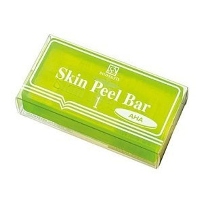 Sunsolit Skin Peel Bar, AHA, Set of 2, Normal to Oily Skin, Peeling Effect with Facial Cleansing Soap