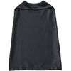 RABBIT SKINS Toddler 100% Satin Polyester Reversible Cape (1111) Black/Black, OSFA