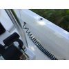 Hose Hammock - Coiled Washdown Hose Storage (White, Snads)