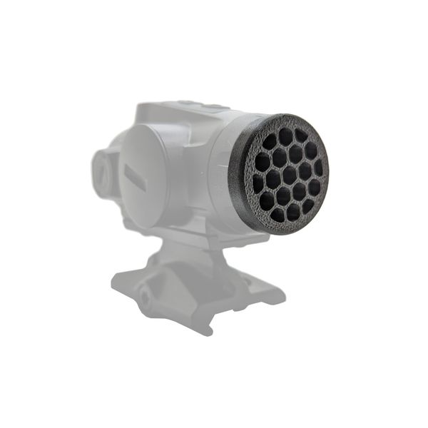 Killflash Hex Anti-Reflection Device Compatible with Sig Romeo 5 Gen II Red Dot (Full Hex, Black)