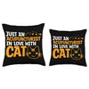 Acupuncturist Cat Lover Acupuncture Needle Expert Graphic Throw Pillow