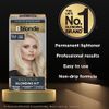 Jerome Russell Bblonde No.2 Maximum Blonding Hair Dye Kit - Blonde Hair Dye for Blonde to Medium Brown Hair Colour with Avocado Oil, Hair Dye Permanent Lifts 6-7 Shades