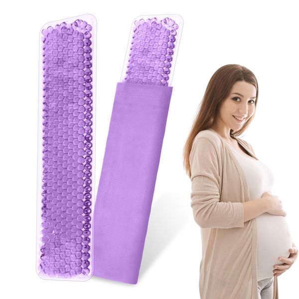 ACWOO Postpartum & Perineal Cold Packs, 2PCS Reusable Maternity Hot and Cold Gel Pack, Perineal Ice Pack Cold Hot Therapy for Vaginal Recovery, Pain Relief for Postpartum, Haemorrhoids & Period Cramps