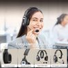 Trucker Wireless Mic Blue Parrot Bluetooth Noise Cancelling Headset Earpiece