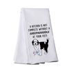 A Kitchen is Not Complete Without A Sheepadoodle Kitchen Towel Sheepadoodle Lover Gift (Sheepadoodle towel)