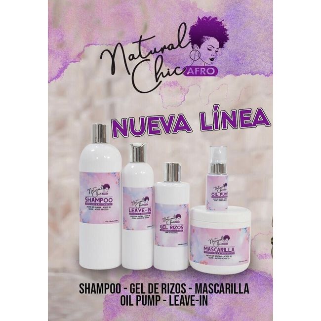 Natural Chic Linea Afro O Pelo Rizo,Curly