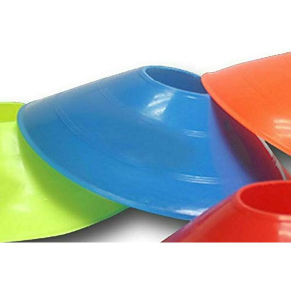 High-Q Indoor & Outdoor Training Cones Marker Cones (Blue) 10 pcs