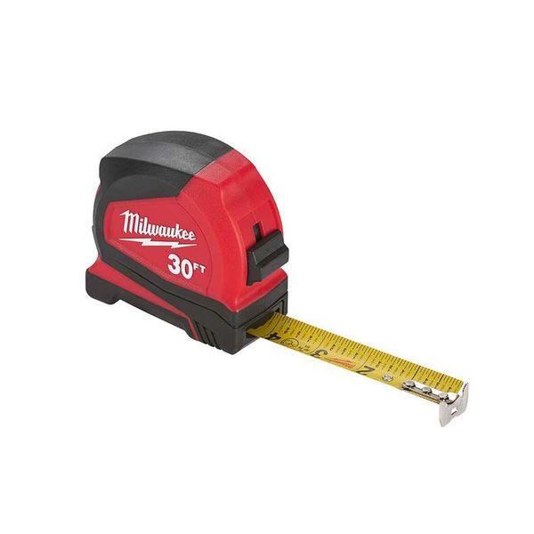 Milwaukee  48-22-6630 Compact Tape Measure, 30'