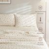 King Size King Bed Sheets Set White - 4 Piece Pink Floral Bed Sheet Set Deep Poc