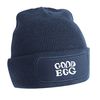 Flox Creative Navy Beanie Good Egg