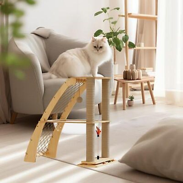 Cat Tree Funny Activity Centre Scratch Post for Kittens Kitty Pets Supplies