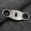 Double Blades Stainless Steel Cigar Tool YM12CG04