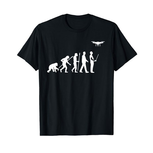 Evolution Drone Pilot T-Shirt Funny Drone Copter Pilot