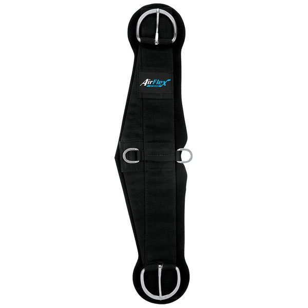 Weaver Leather AirFlex Roper Cinch , Black , 36"