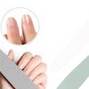 HappyHome Nail File Nail File Set of 6 Nail Polish Double Sided Zebra File #150#180#240 Sponge Buffer 100/180 220/280 Shiner 1000/4000