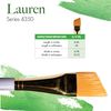 Princeton Lauren Paintbrush, Size 3/4 inch, Evergreen