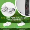 RongZy 2 x for PS5 HDMI Port Socket for Sony Playstation 5 Replacement HDMI Port Interface Connector Socket Vedio Interface with Tools