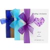 Handmade Personalised Sidefold Wedding Invitations with Ribbon and envelopes- Free P+P (10)