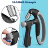 Hand  Power Trainer Grip Strength Gripper Strengthener Adjustable Gym Exerciser