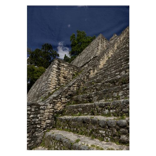 3dRose 22x30 Bath Hand Pool Towel - Caana Pyramid, Caracol Ancient Mayan site, Belize - SA02 WSU0033 - William Sutton Belize