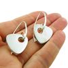 Threader 925 Sterling Silver Triangle Drop Earrings