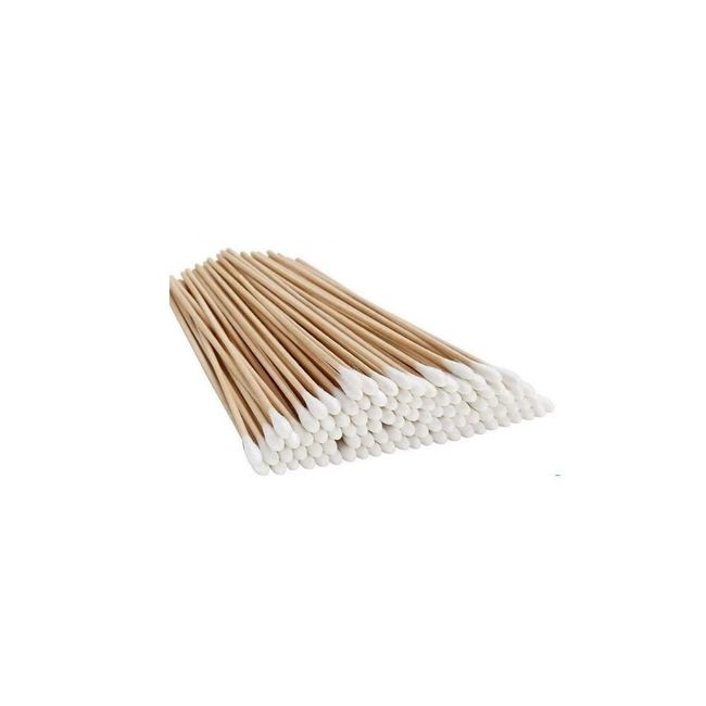 Dynarex Sterile 6" Cotton Tipped Wood Applicators - 200/Box -10 Boxes (MS-50365)