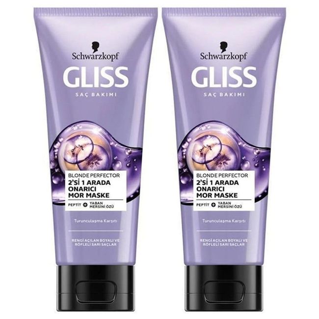 Blonde Perfector Mor Maske 200 Ml x 2 Adet