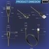 Replacement for Garmin Multiple Watch Devices Charger USB Cable 010-12491-01 2PC