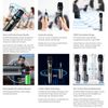 2.4G UHF  Wireless Microphone Rechargeable MIicrophone Dual Handheld Microphone 
