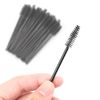 100PCS Black Mascara Eyelash Wands Applicator Brushes Makeup Extension Spoolies