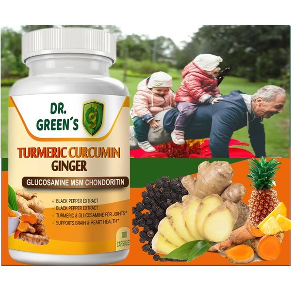 Turmeric Pills joint support Inflammation Natural Relief