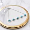 Philip Jones Synthetic Turquoise Gemstone Bracelet
