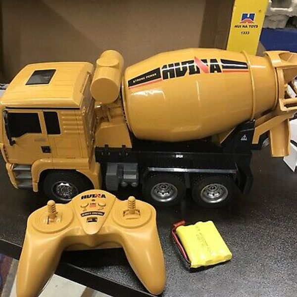 MISSING CHARGER! HUINA Concrete Mixer 1/18 1333 2.4GHz