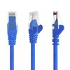 1aTTack.de Network cable CAT 5e UTP network patch cable with 2x RJ45 plugs 10m blue