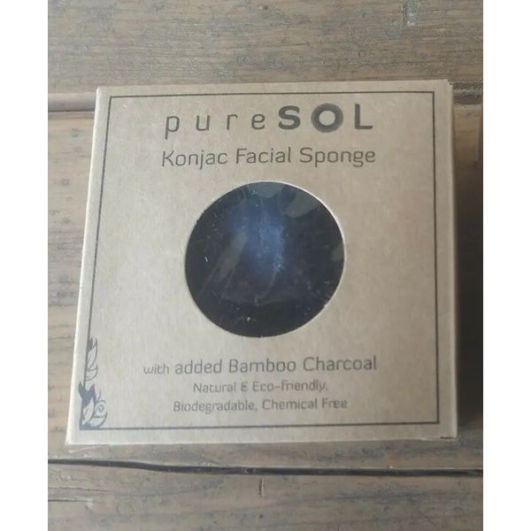 24 pack Konjac Sponge - With charcoal 100% Natural Sponge