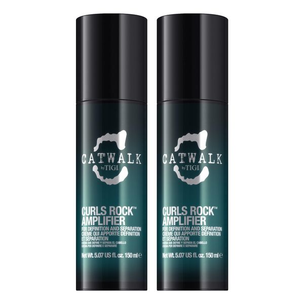 Bundle - 2 Items : Tigi Catwalk Curls Rock Amplifier, 5.07 Oz (2 Pack)