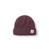 Passenger Moss Double Layer Recycled Waffle Beanie (UK, Alpha, One Size, Deep Plum)