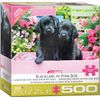 Black Labs in Pink Box Puzzle