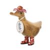 DCUK Floral Hat and Welly Boot Ducky - Red