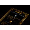 Mythical Creatures - Black Silver & Gold Edition Playing Cards by Gent Supply