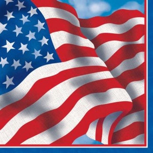 Patriotic Celebration Lunch Napkins (18ct)