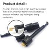 Xiatiaosann 30pcs Multimeter Test Hook Clip, Multimeter Accessories Colorful Test Grabber Probe for Testing Electronic Components