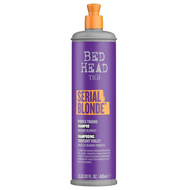 Tigi Bed Head Serial Blond Purple Sarı Saçlar için Mor Şampuan 400 ml