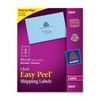 Avery Easy Peel Mailing Label - 3.33 Width X 4 Length - 300 / Box - Rectangle - 6/sheet - Laser, Inkjet - Clear